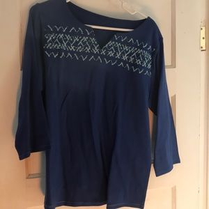 Denim and company shirt